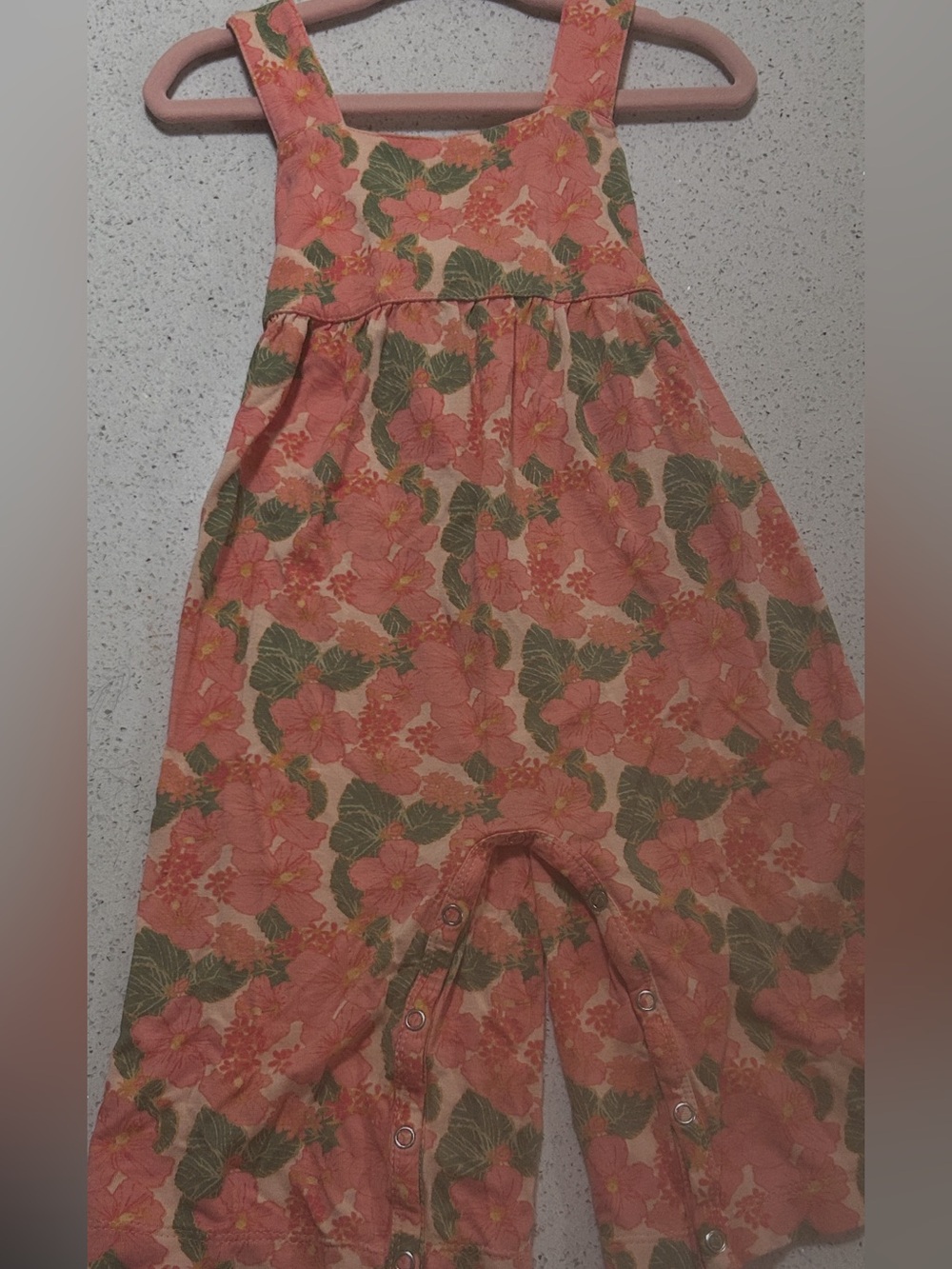 Kate Quinn floral gaucho jumpsuit like new